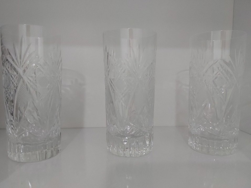 3 Farklı Kristal Bardak (11 Tane) - Görsel 5