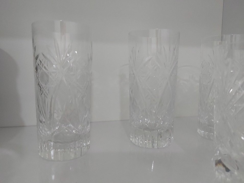 3 Farklı Kristal Bardak (11 Tane) - Görsel 3