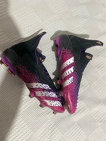 42 Beden mor Renk Krampon Adidas Predator Freak Elit FG