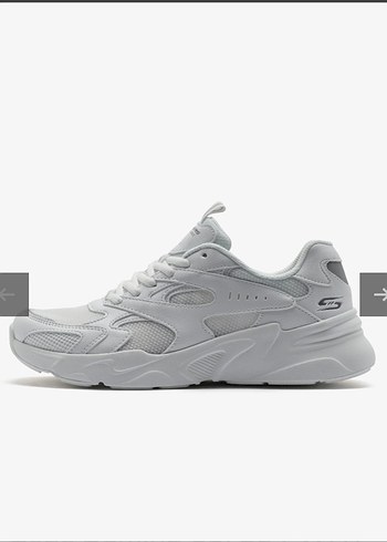 Beyaz Bağcıklı Kadın Spor Ayakkabı - Görsel 5