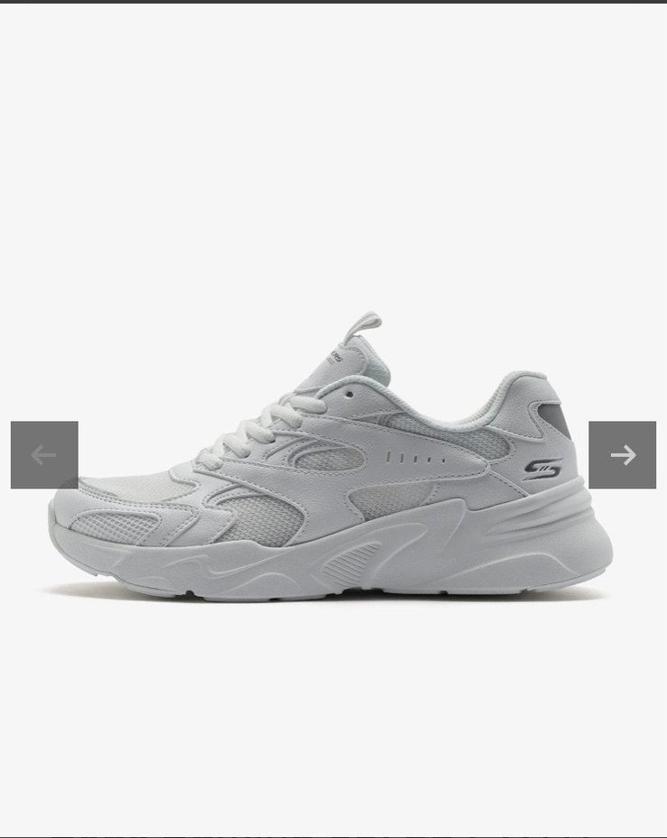 Beyaz Bağcıklı Kadın Spor Ayakkabı - Görsel 5