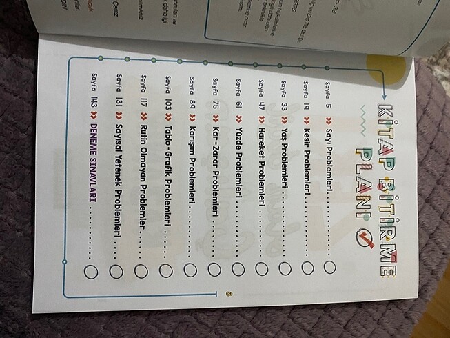 Beden Problemler test kitabı