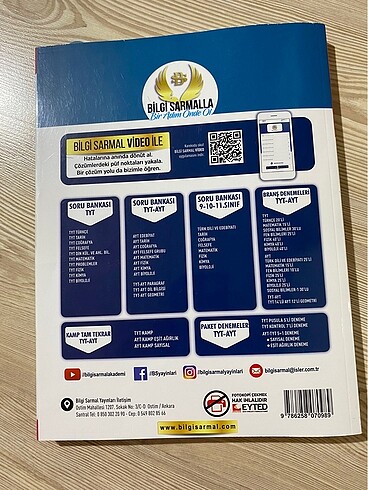 Türkçe test kitabı