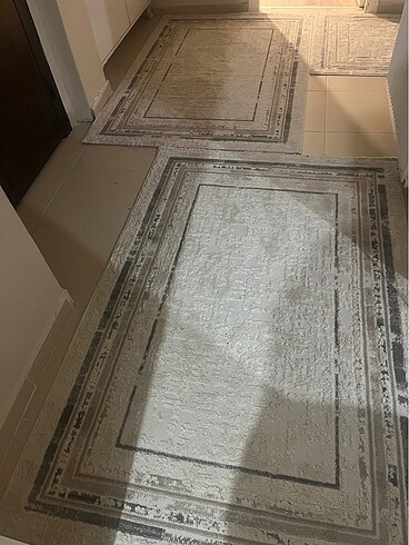 Merinos Kaşmir hali 2 adet 180x150
