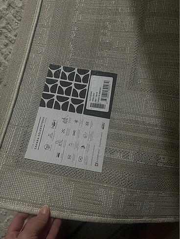 Beden camel Renk Kaşmir hali 2 adet 180x150