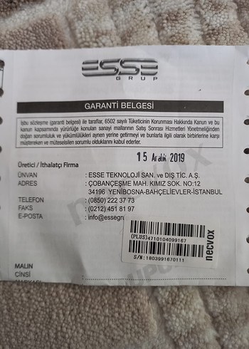 NECVOX marka
