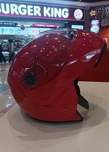 Shark çene açılır kask sıfır gibi M - Görsel 4