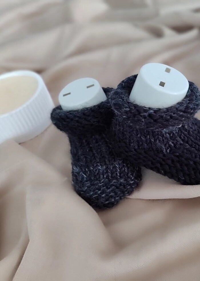 BEBEK ÖRGÜ PATİK  - Görsel 2