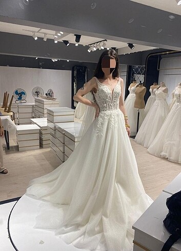 ÖZEL DİKİM HELEN MODEL GELİNLİK ????