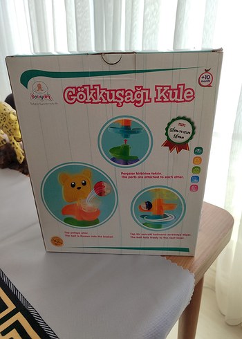 Diğer Renkli Eğitici Rainbow Tower Oyuncak