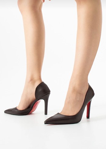 Kadın Louboutin 5 renk mevcut 11cm topuklu stiletto klasik - Görsel 7
