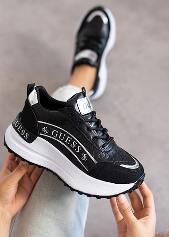 Guess Beyaz sneaker spor ayakkabı 5 renk - Görsel 3