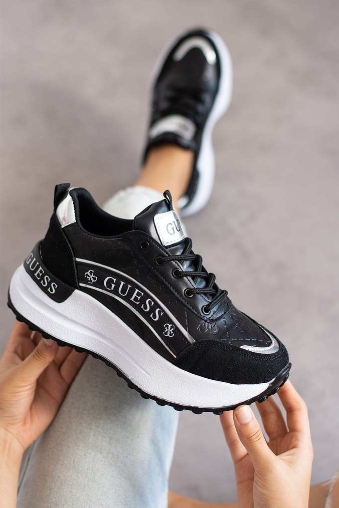 Guess Beyaz sneaker spor ayakkabı 5 renk - Görsel 3