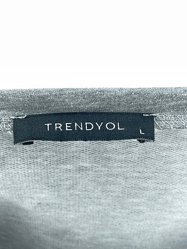 l Beden gri Renk Trendyol & Milla Sweatshirt %70 İndirimli.