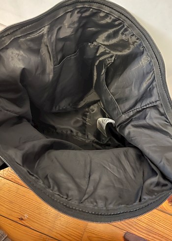 Siyah Fermuarlı Spor Tarz Kadın Omuz Çantası - Görsel 6