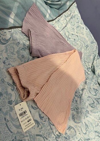 Kadın Fitilli Esnek 2li Pijama Altı - Görsel 2