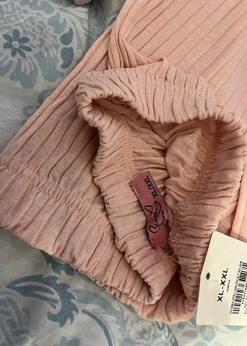 Kadın Fitilli Esnek 2li Pijama Altı - Görsel 5