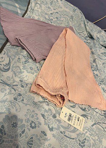 Kadın Fitilli Esnek 2li Pijama Altı - Görsel 4