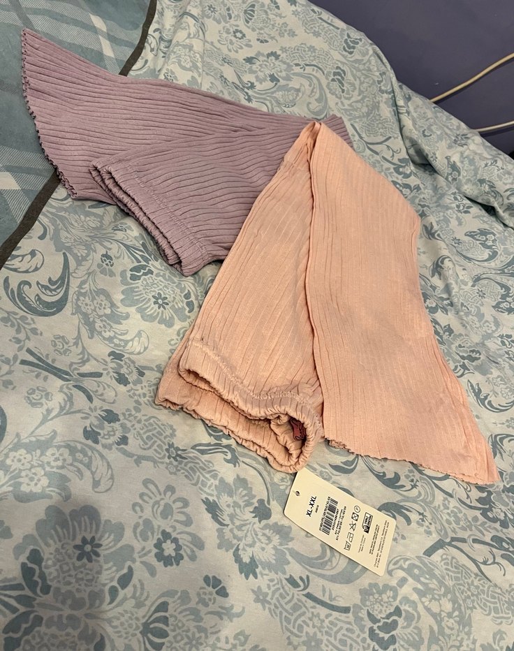 Kadın Fitilli Esnek 2li Pijama Altı - Görsel 4