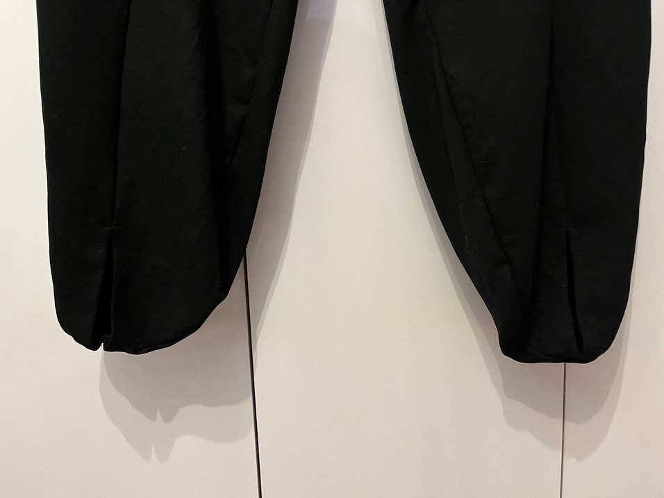 Trendyolmilla Siyah Kadın Şalvar Kesim Kumaş Pantolon - Görsel 5