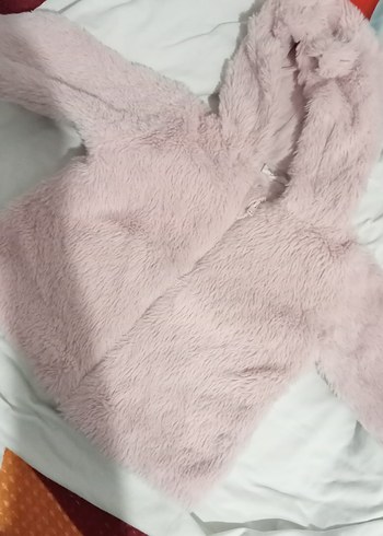 Pembe Kürklü Bebek Kız Tulumu - Görsel 2