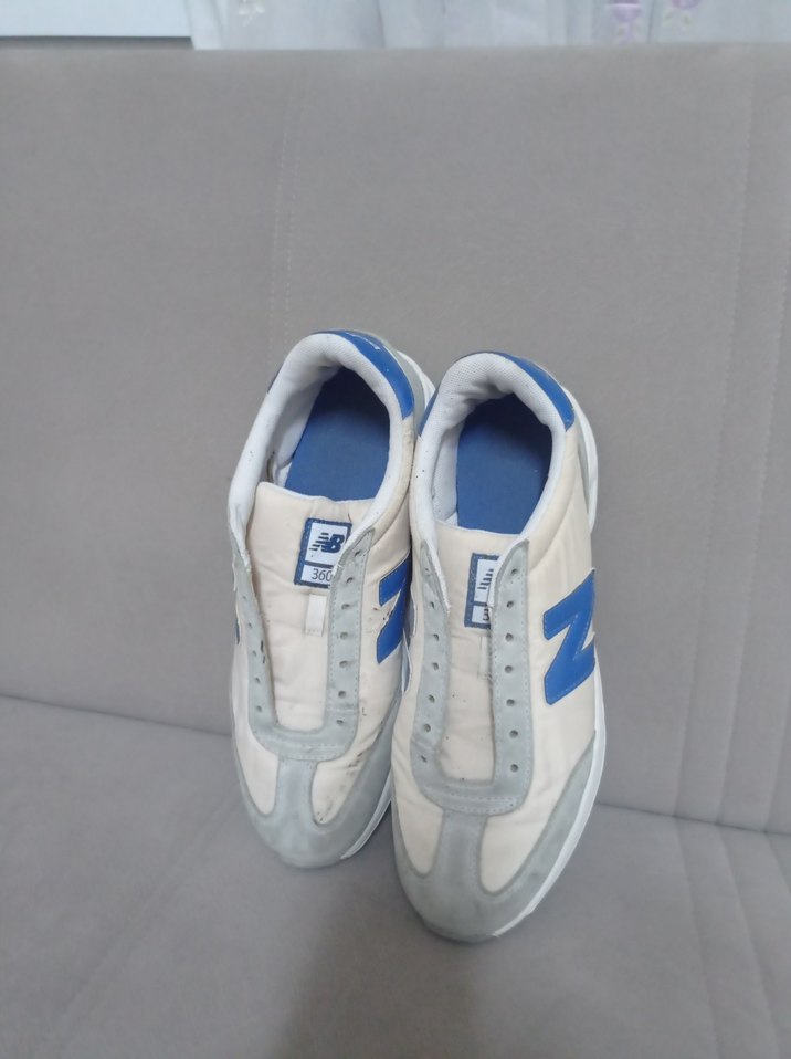 Mavi Kadın Spor Ayakkabı Wedge Tabanlı - Görsel 4