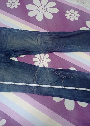 tech 90 Bol Kesim Erkek Kot Motorcu Pantolon - Görsel 3