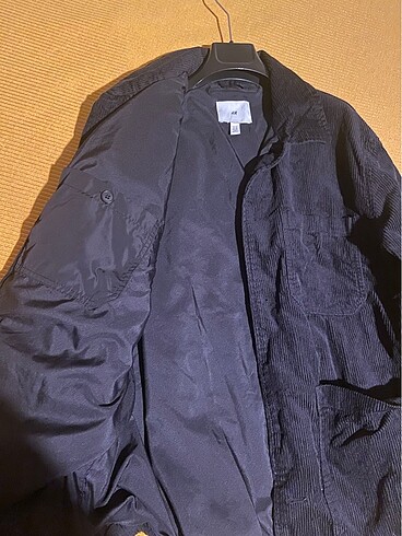 H&M Kadife Mont Ceket. Sıfır ürün.