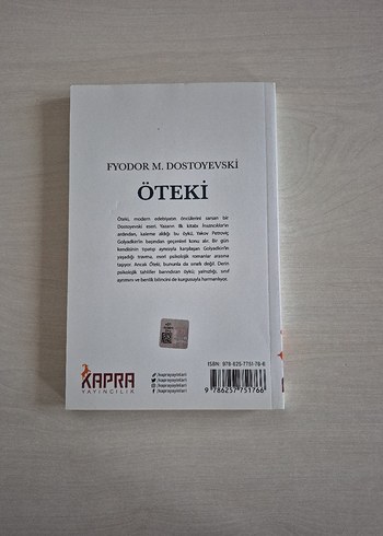 Fyodor M. Dostoyevski - Öteki Roman - Görsel 2
