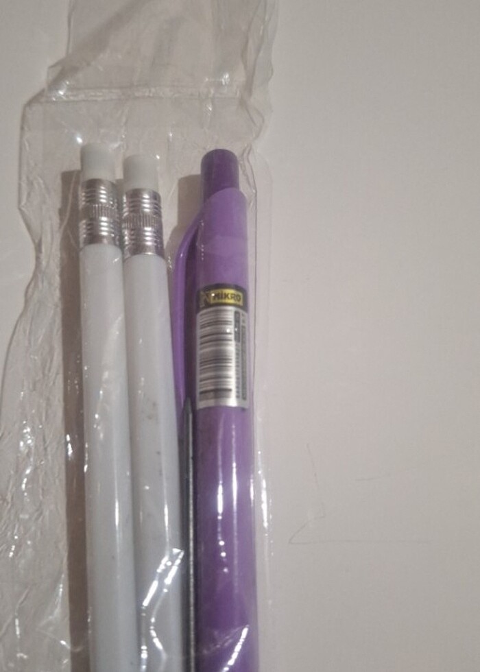 Basmalı Uçlu kalem seti (2adet 2B kalem+ 1adet 0.7uçlu kalem+1ad - Görsel 3