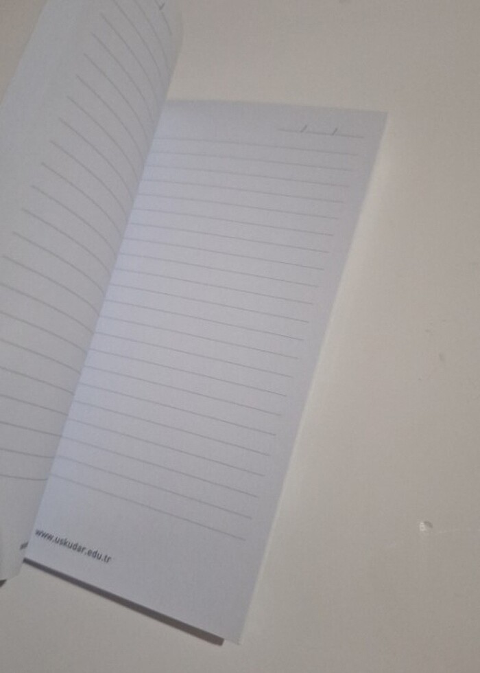 Çizgili not defteri - Görsel 3