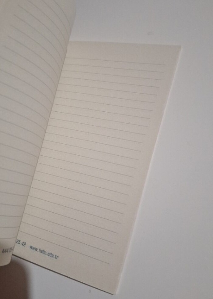Not defteri çizgili küçük boy - Görsel 3