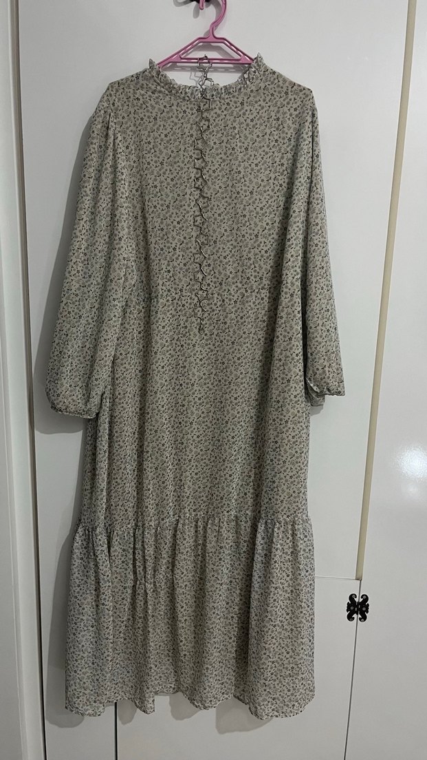 46 ama 38 LCW, Çiçek Desenli Uzun Bohem Elbise - Görsel 2