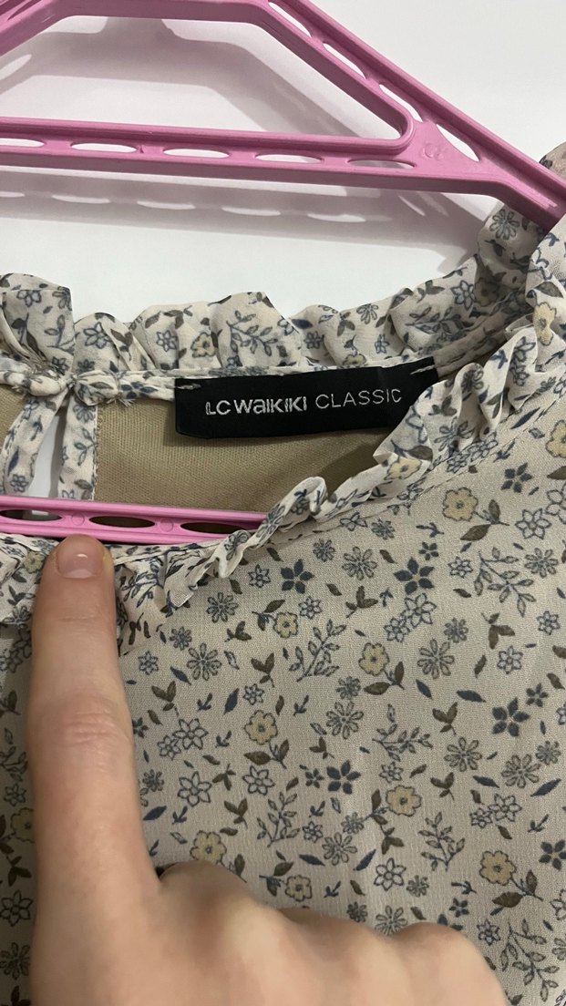 46 ama 38 LCW, Çiçek Desenli Uzun Bohem Elbise - Görsel 3