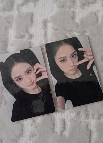  Beden Jisoo ikili fanmade photocard