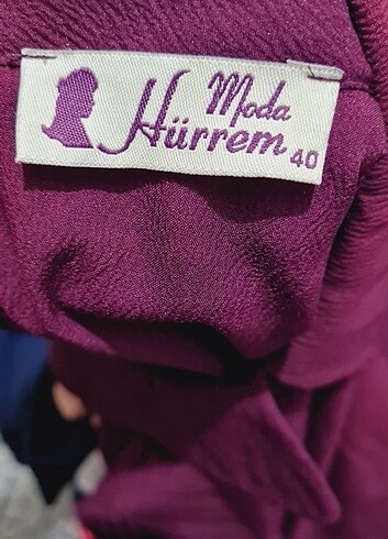 Modagram 40 BEDEN MOR TUNIK AZ KULLANILDI