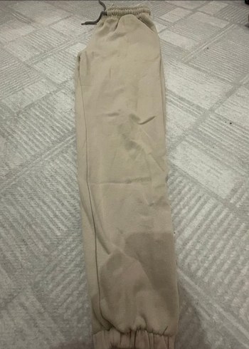 Bej Rahat Kadın Eşofman Altı - Görsel 2