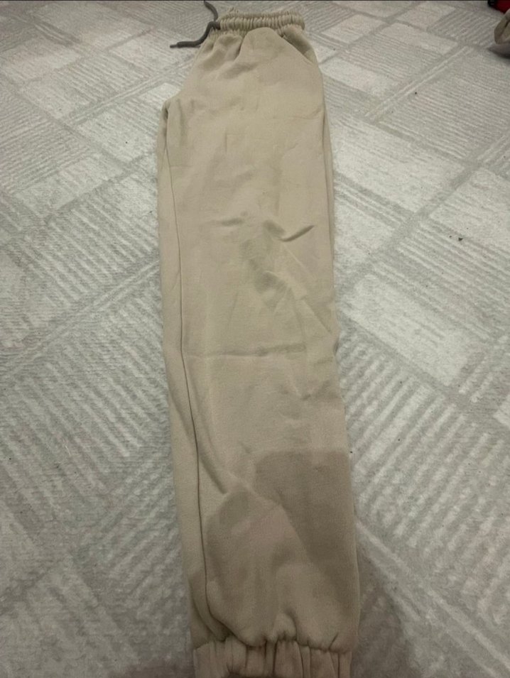 Bej Rahat Kadın Eşofman Altı - Görsel 2