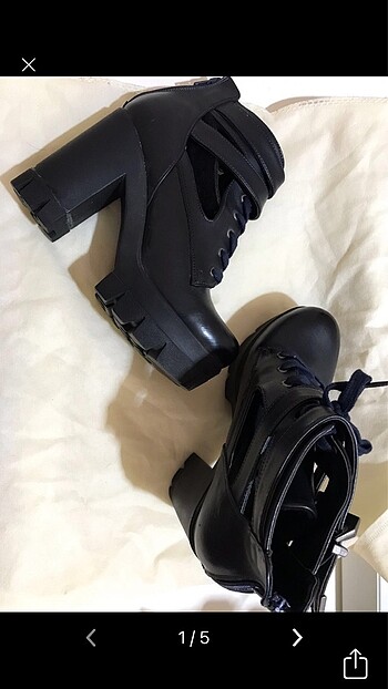 Gothic Platform Topuklu Bot