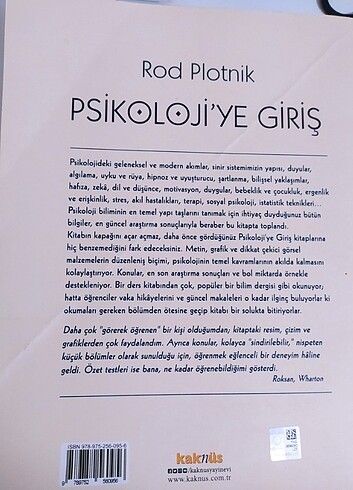 Psikolojiye Giriş Kitabı
