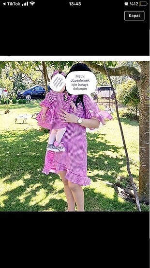 Anne kız kombini anne kız takım