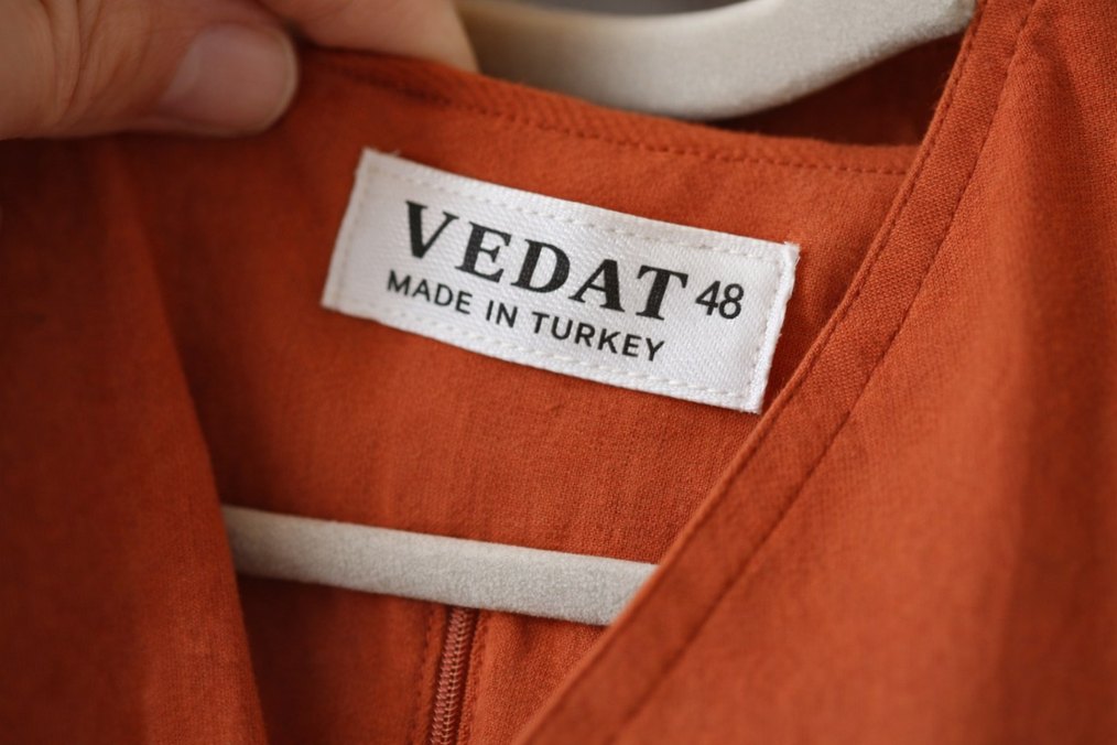 Vedat Marka Turuncu Tulum  48 Beden - Görsel 3