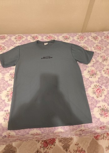 Gri Kısa Kollu Streetwear Erkek Tişört - Görsel 5