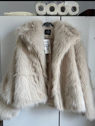 Zara model peluş kürk mont