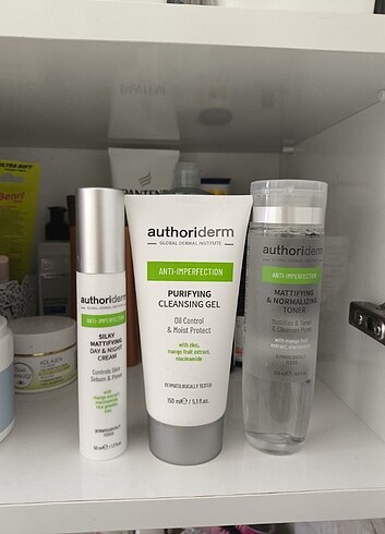 authoriderm karma& yağlı