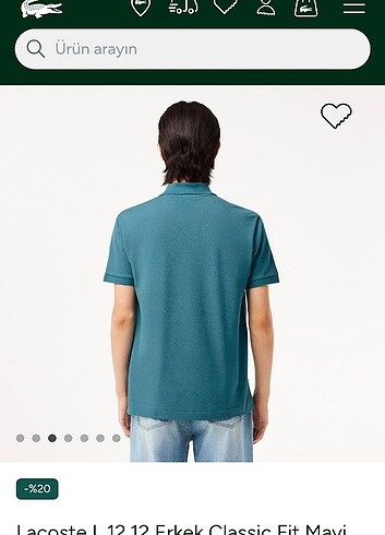 m Beden mavi Renk Lacoste Erkek Classic Fit Mavi Polo
