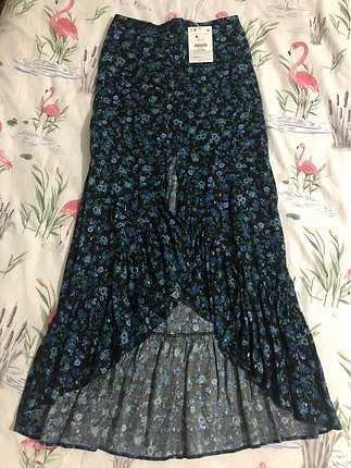 bershka midi etek