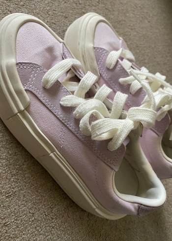 37 Beden Lila Orijinal Converse Platform Topuklu Kadın Spor Ayakkabı