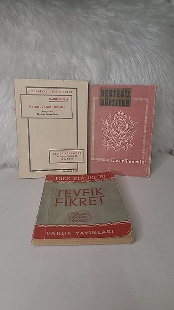 3 Kitap birlikte Sahaf Nostaji Kitap