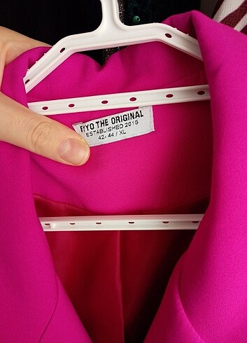 42 Beden Pembe blazer ceket